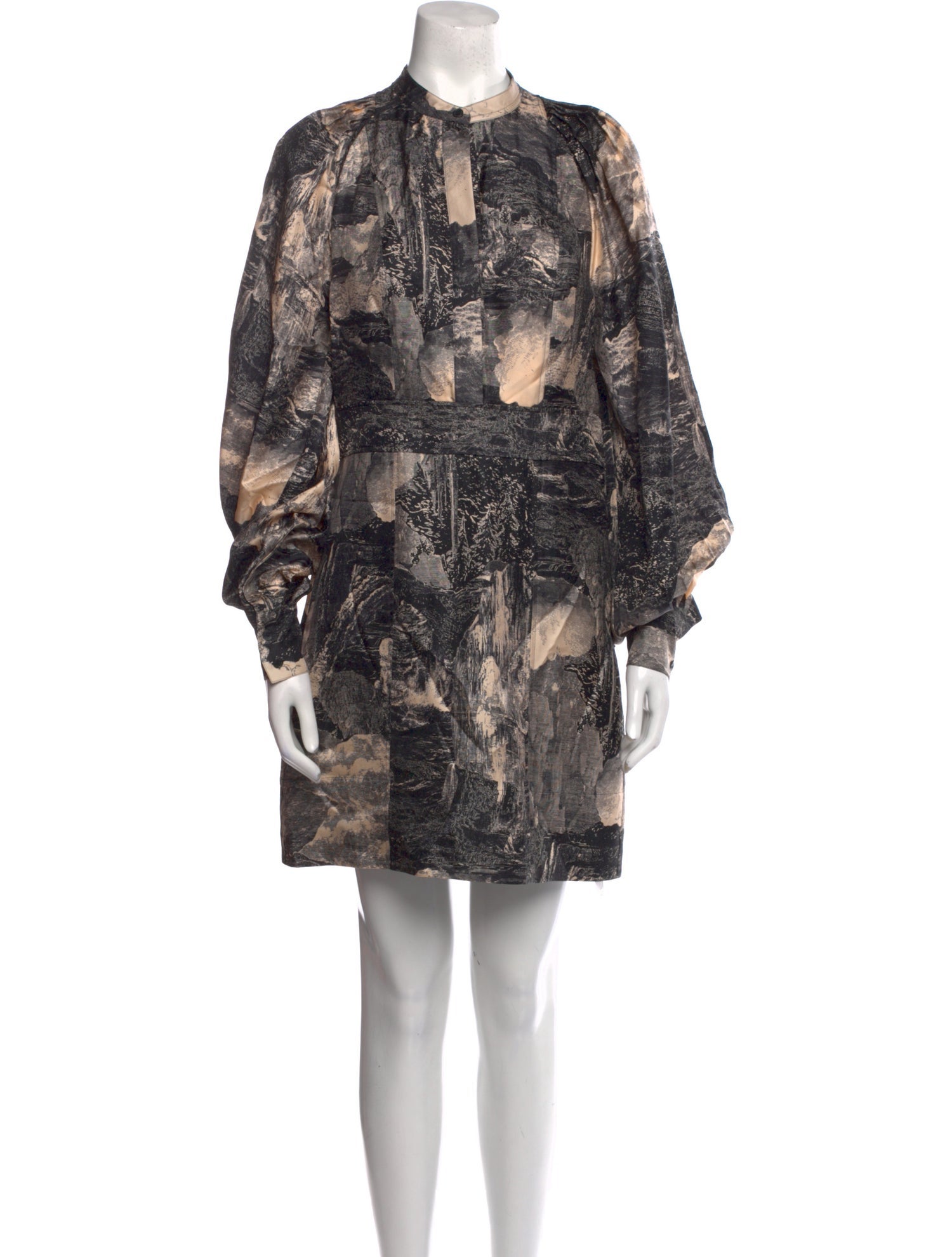 Burberry Silk Mini Dress