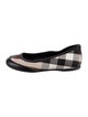 Burberry Patterned Ballet Flats