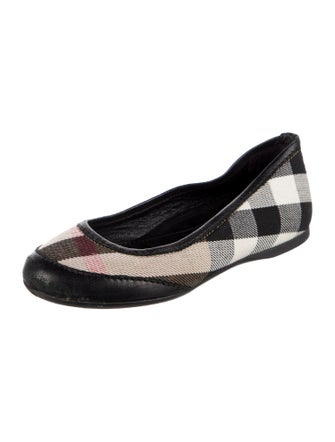 Burberry Patterned Ballet Flats