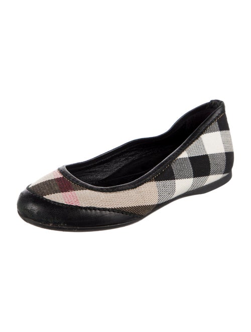 Burberry Patterned Ballet Flats