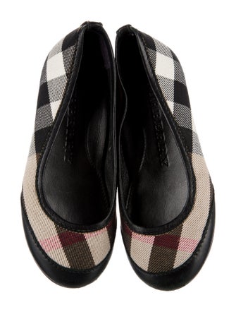 Burberry Patterned Ballet Flats