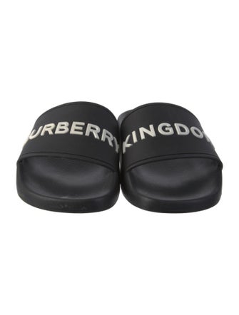 Burberry Rubber Printed Slides
