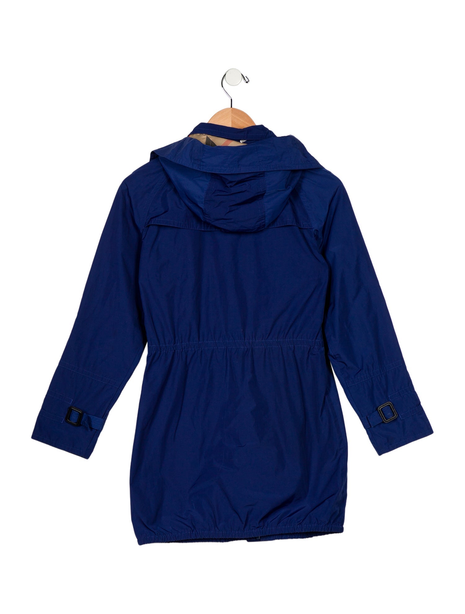 Burberry Kids Girls' Solid Hooded Jacket