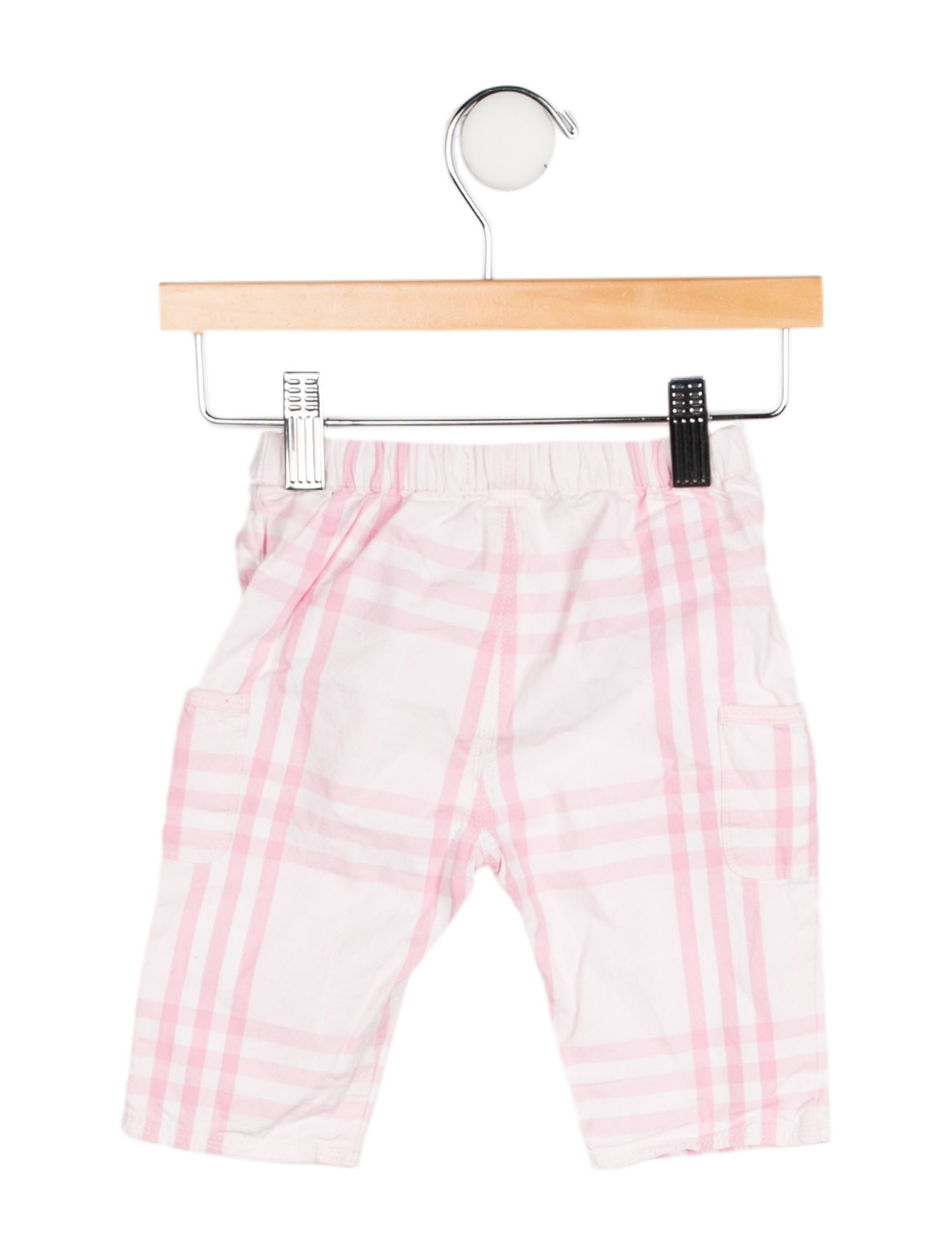 Burberry Infant Girls' Plaid Printed Pants