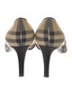 Burberry Canvas Printed Pumps