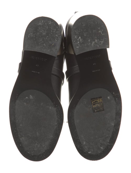 Burberry Leather Printed Boots