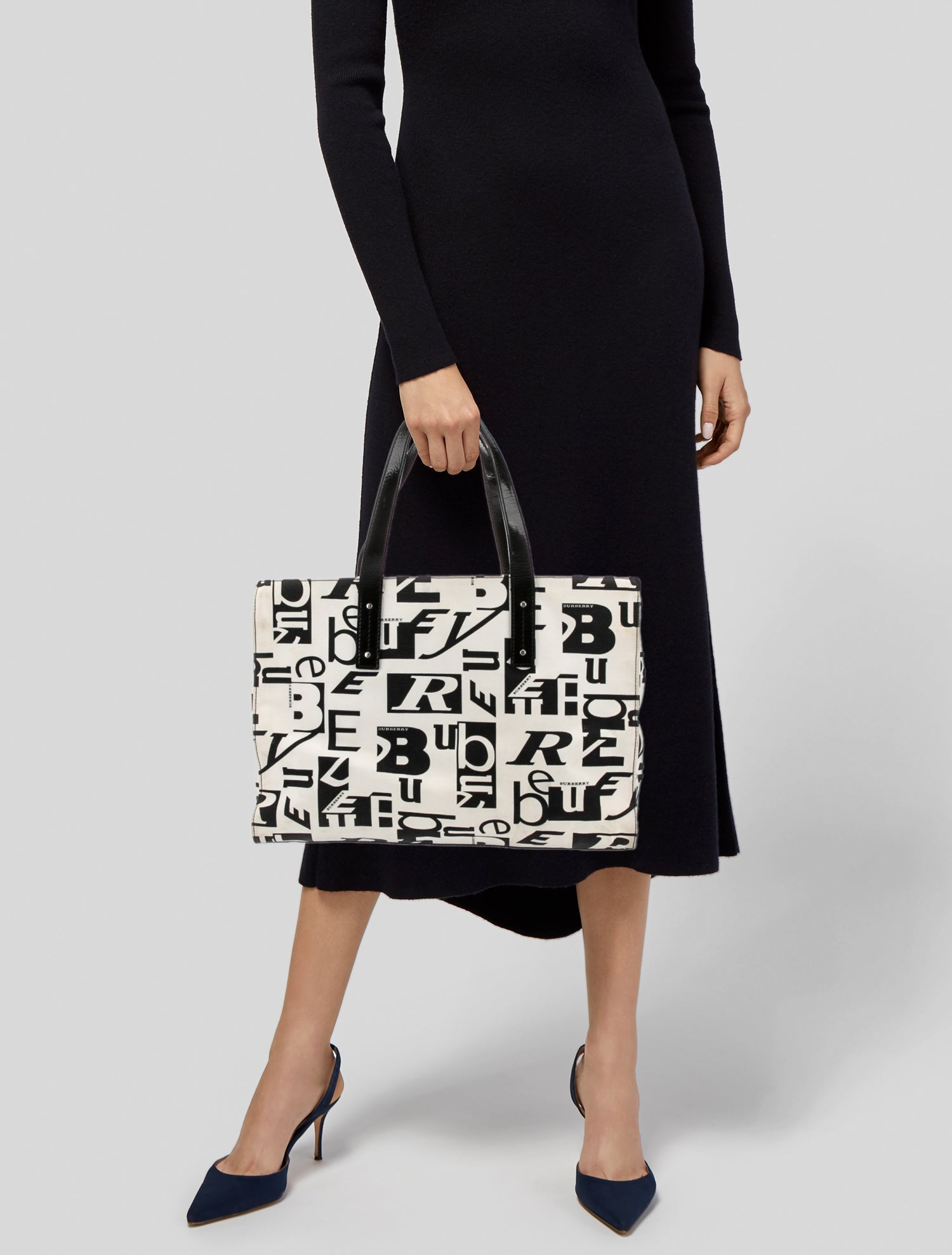 Burberry London Canvas Tote