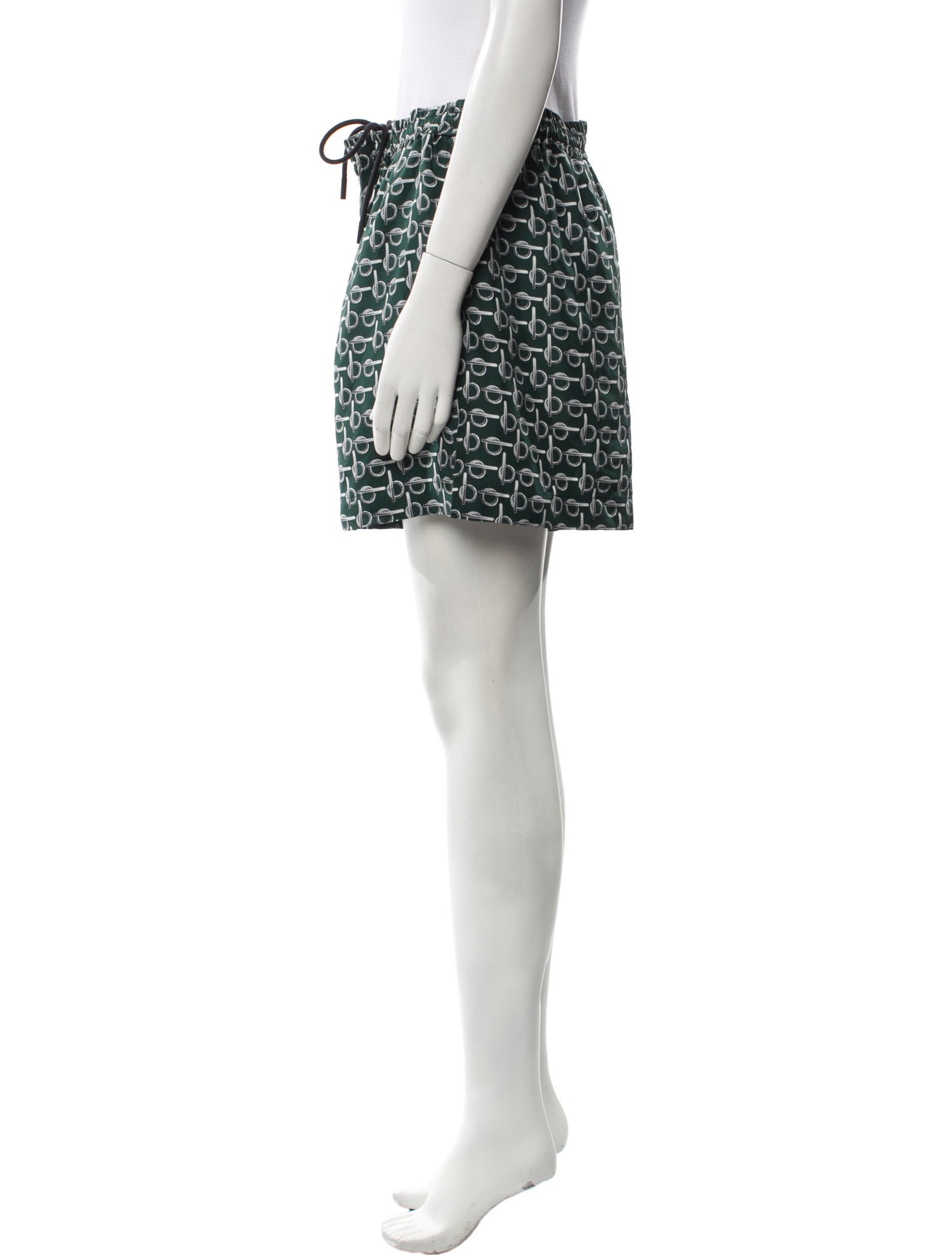 Burberry Silk Mini Shorts w/ Tags