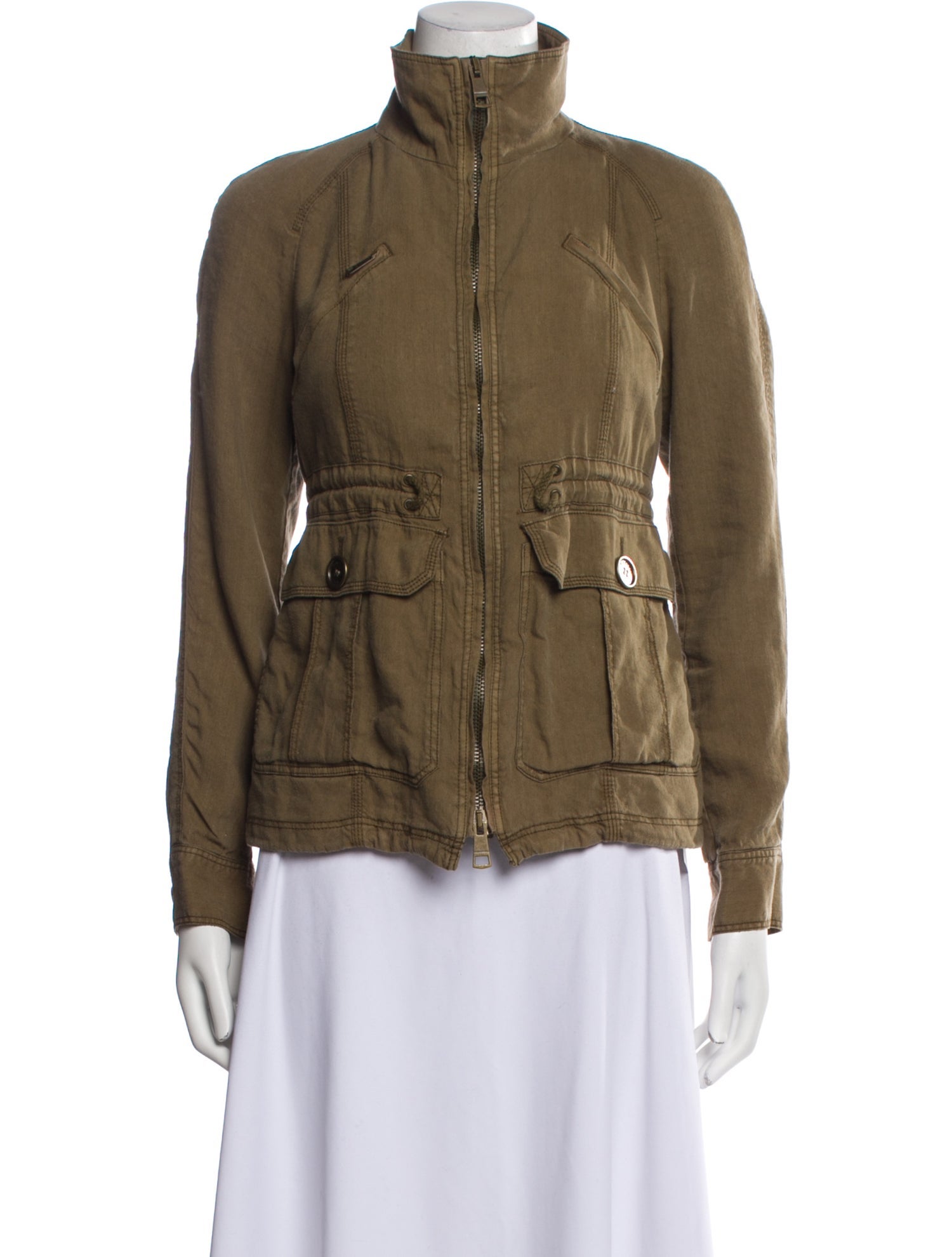 Burberry Brit Linen Utility Jacket