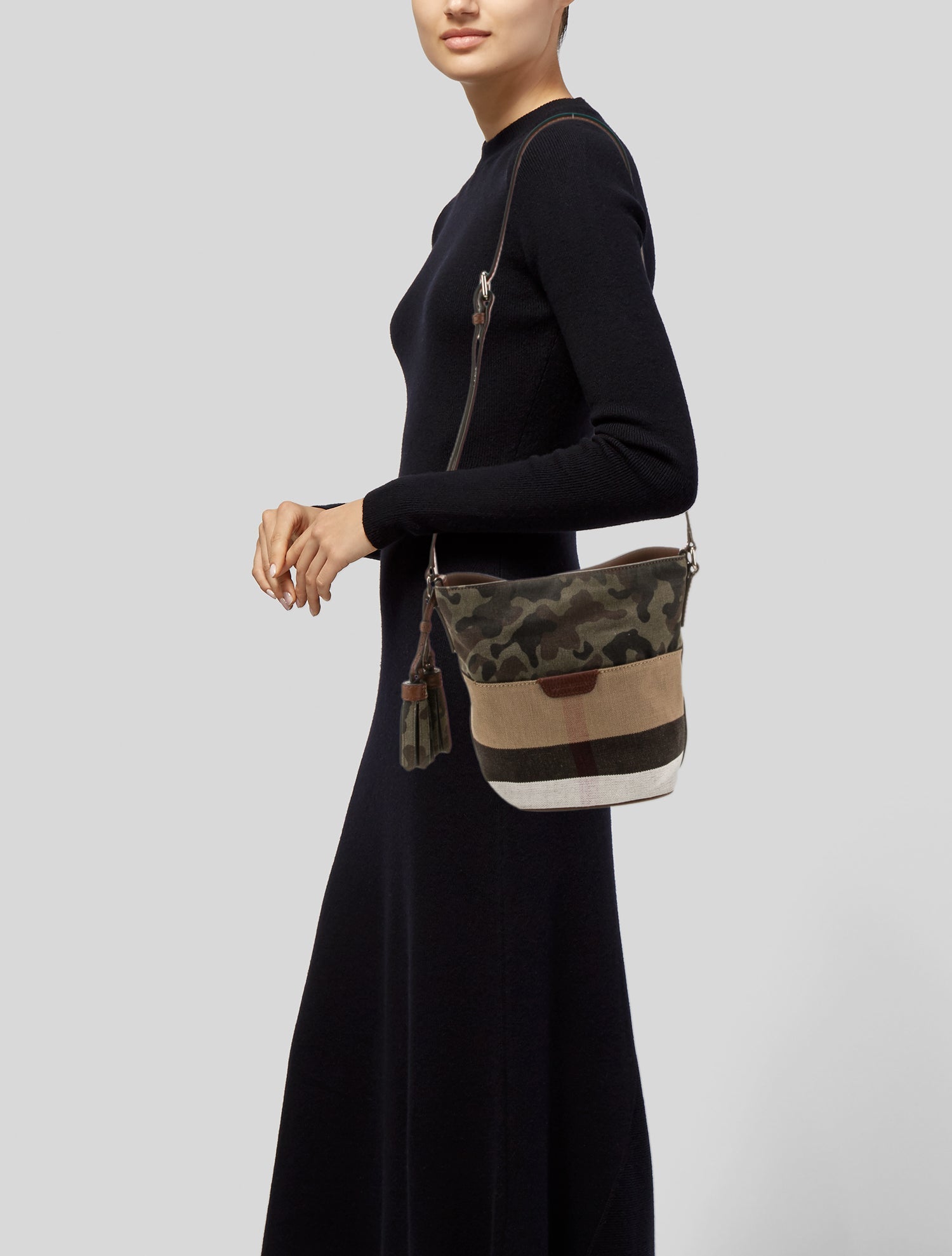 Burberry Canvas Crossbody Bag