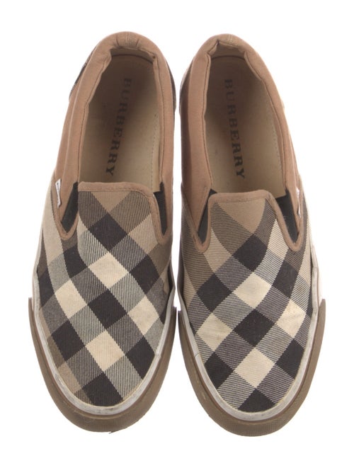 Burberry Canvas Printed Sneakers