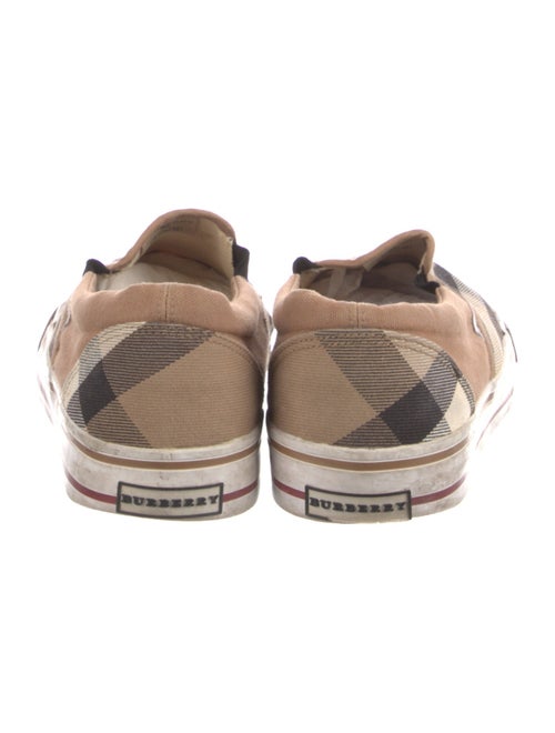 Burberry Canvas Printed Sneakers