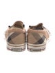 Burberry Canvas Printed Sneakers