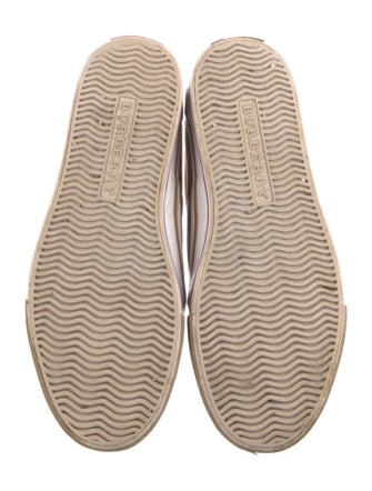 Burberry Canvas Printed Sneakers