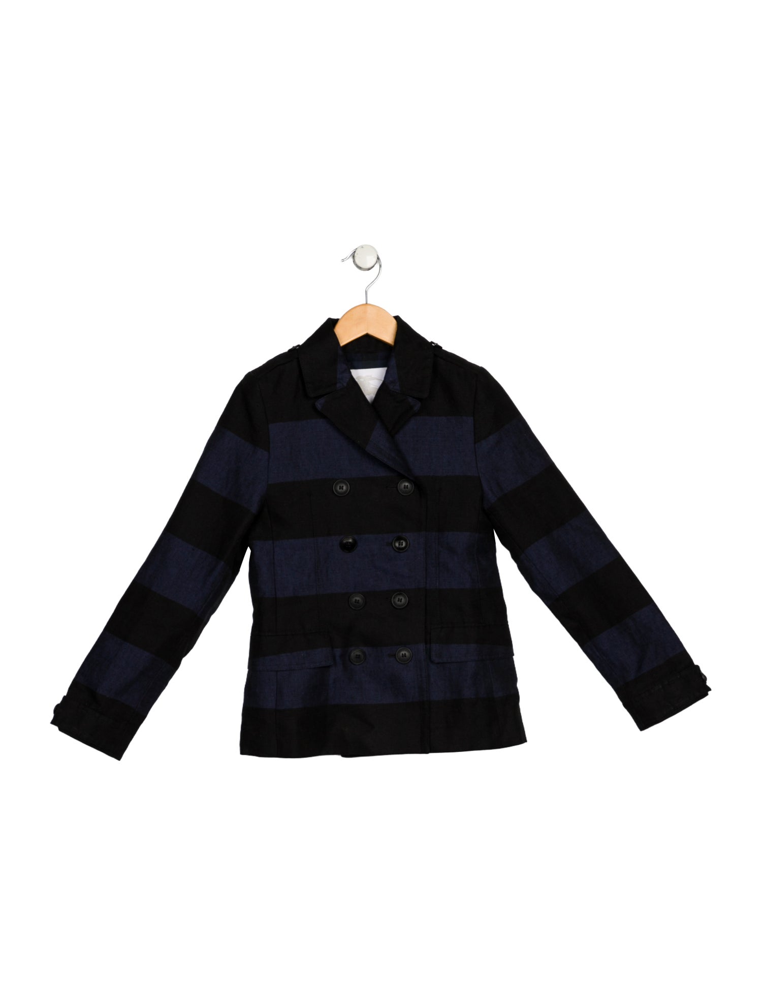 Burberry Girl's Double Breasted Jacket