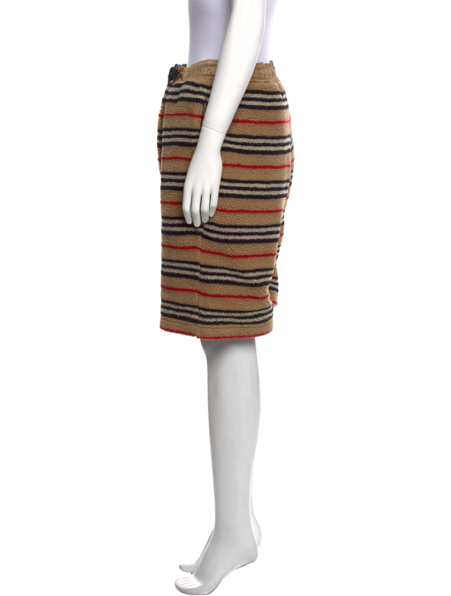 Burberry Striped Knee-Length Shorts