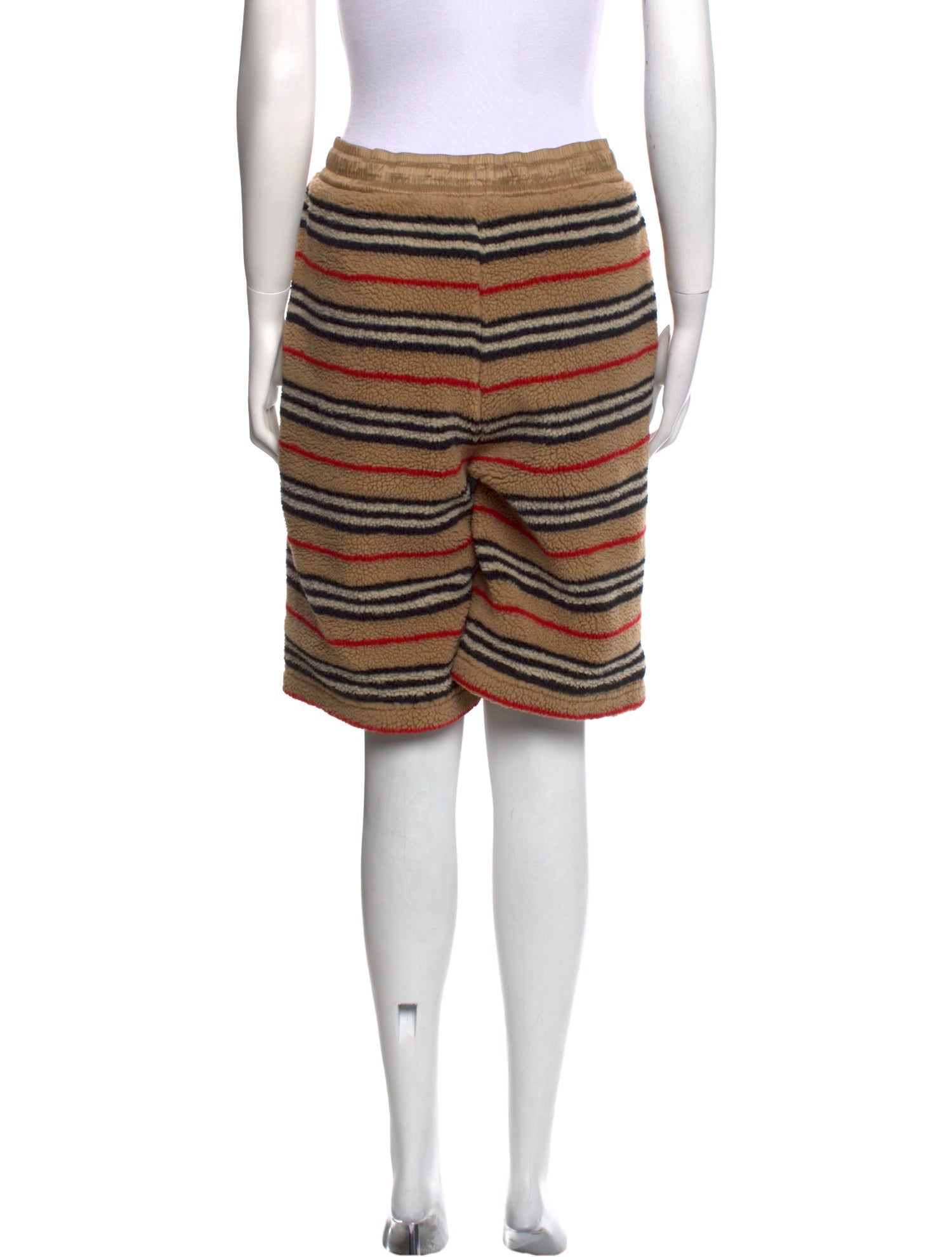 Burberry Striped Knee-Length Shorts