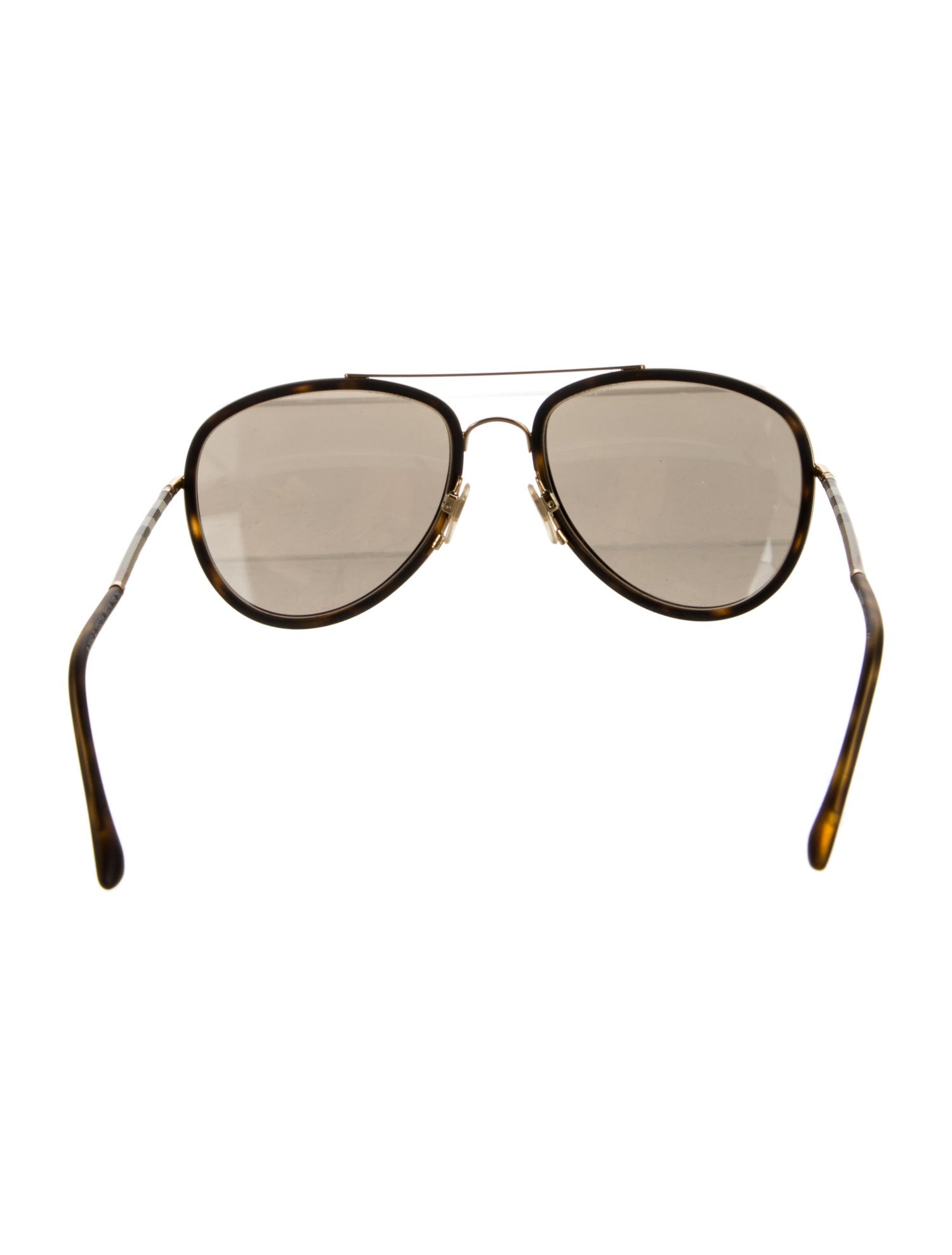 Burberry Aviator Tinted Sunglasses