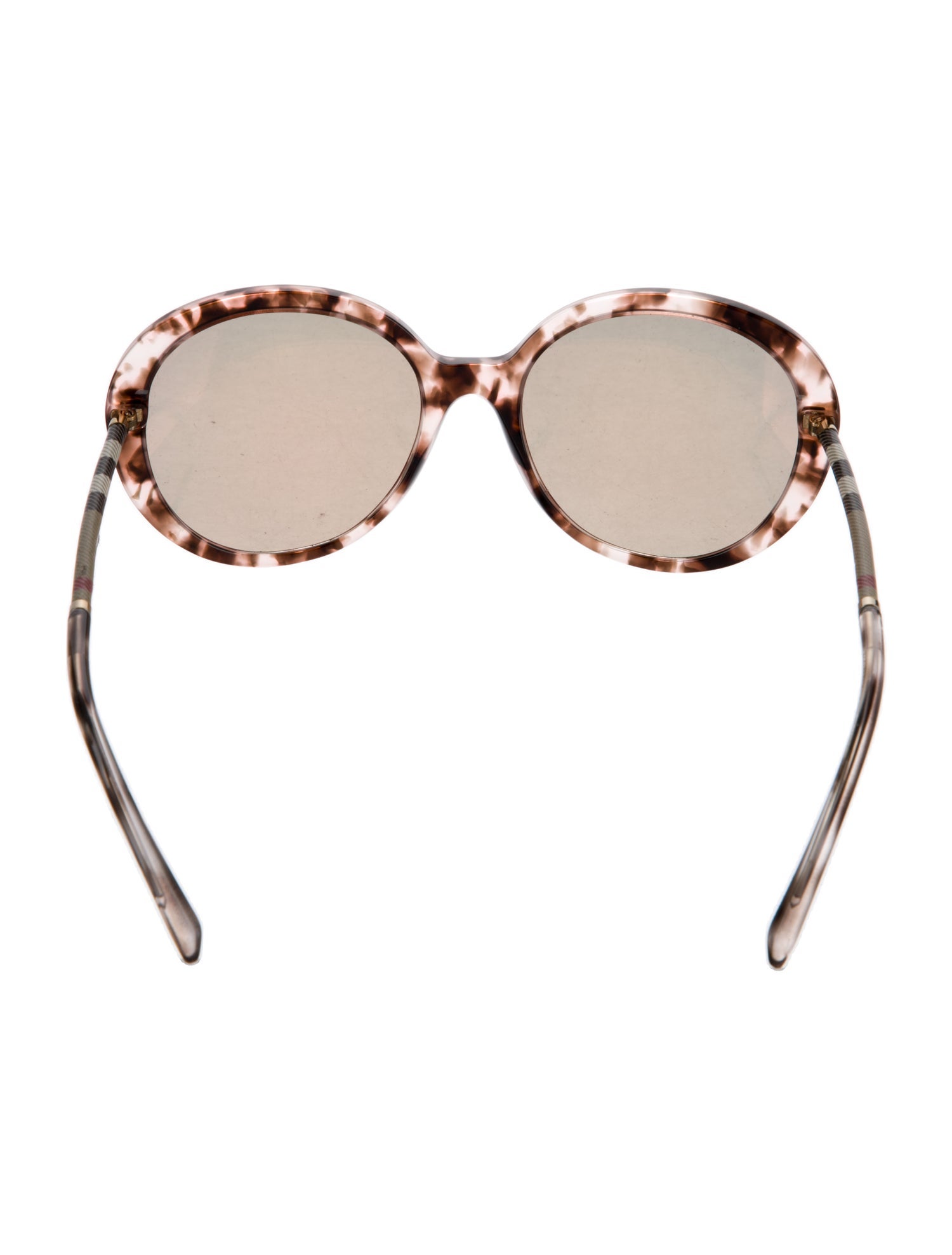 Burberry Oversize Mirrored Sunglasses