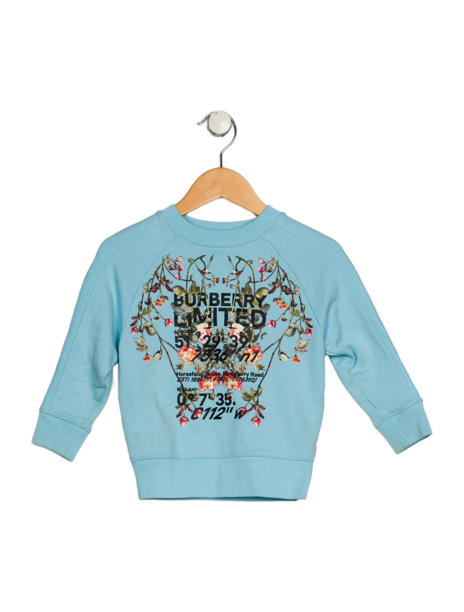 Burberry Toddler Boys' Floral Print Sweatshirt