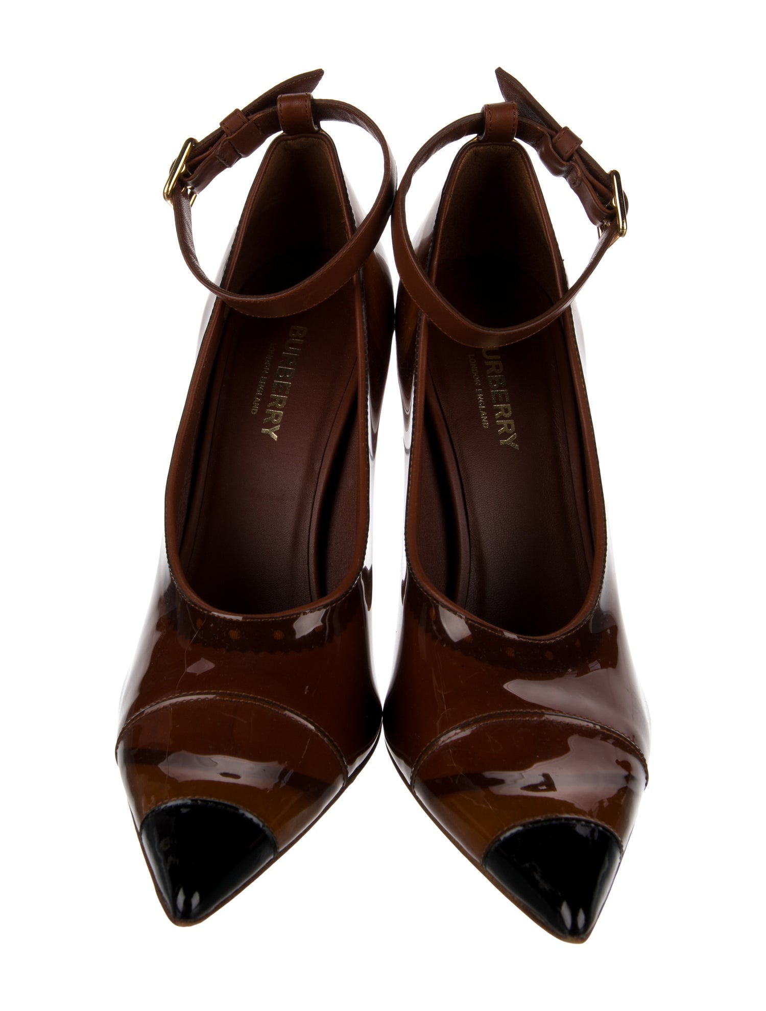 Burberry Patent Leather Pumps