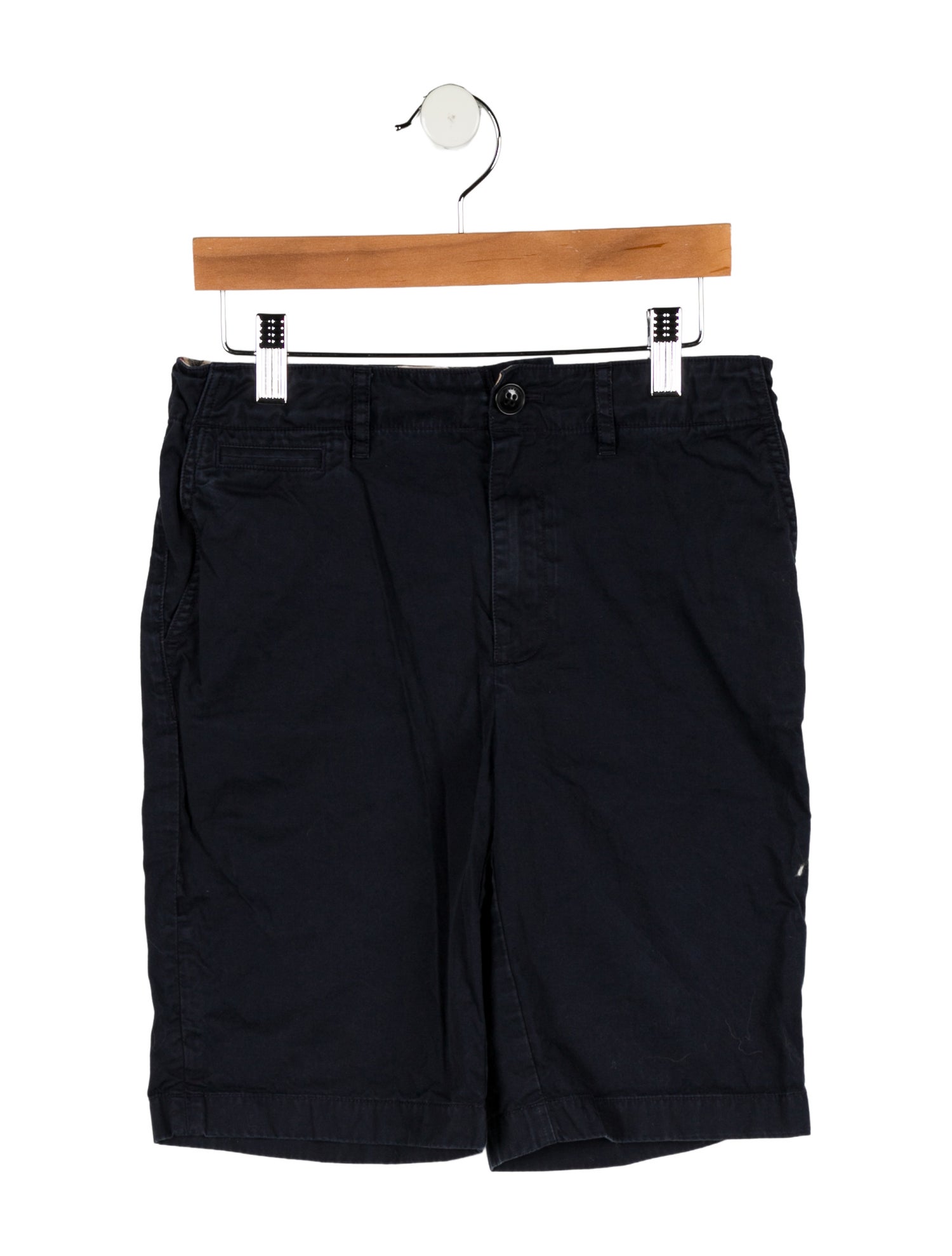 Burberry Boys' Solid Flat Front Shorts
