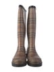 Burberry Rubber Printed Rain Boots
