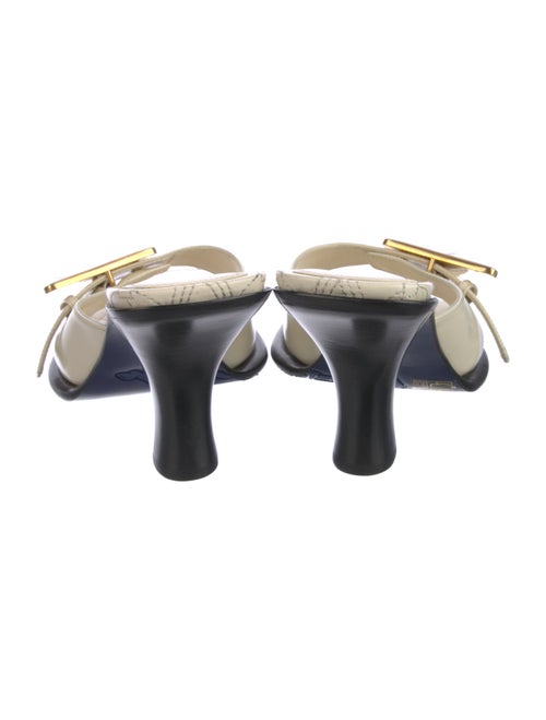 Burberry Leather Slides