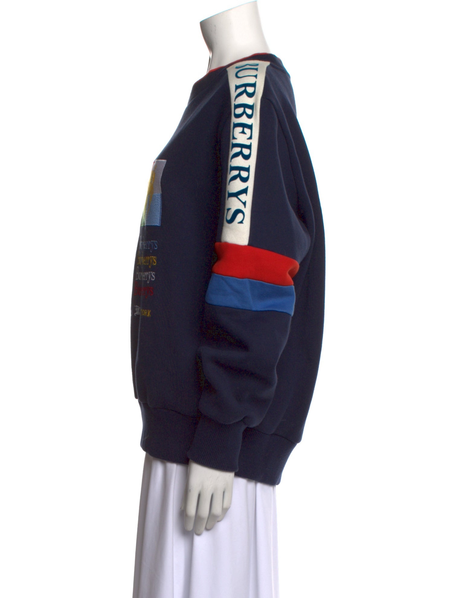 Burberry Graphic Print Crew Neck Sweatshirt