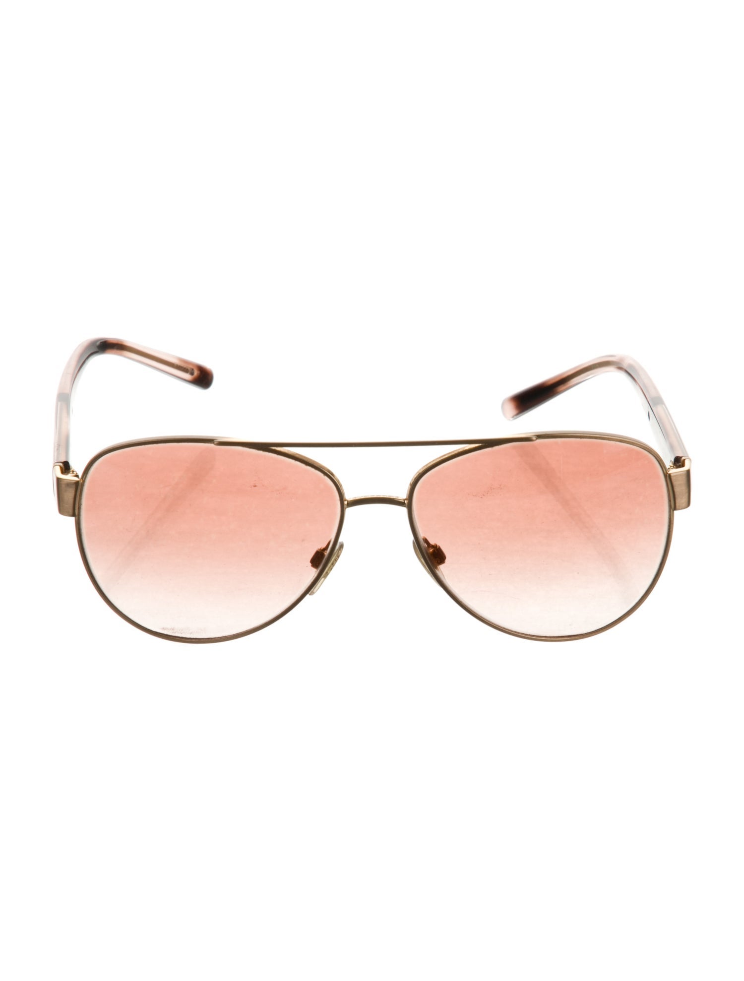 Burberry Aviator Tinted Sunglasses