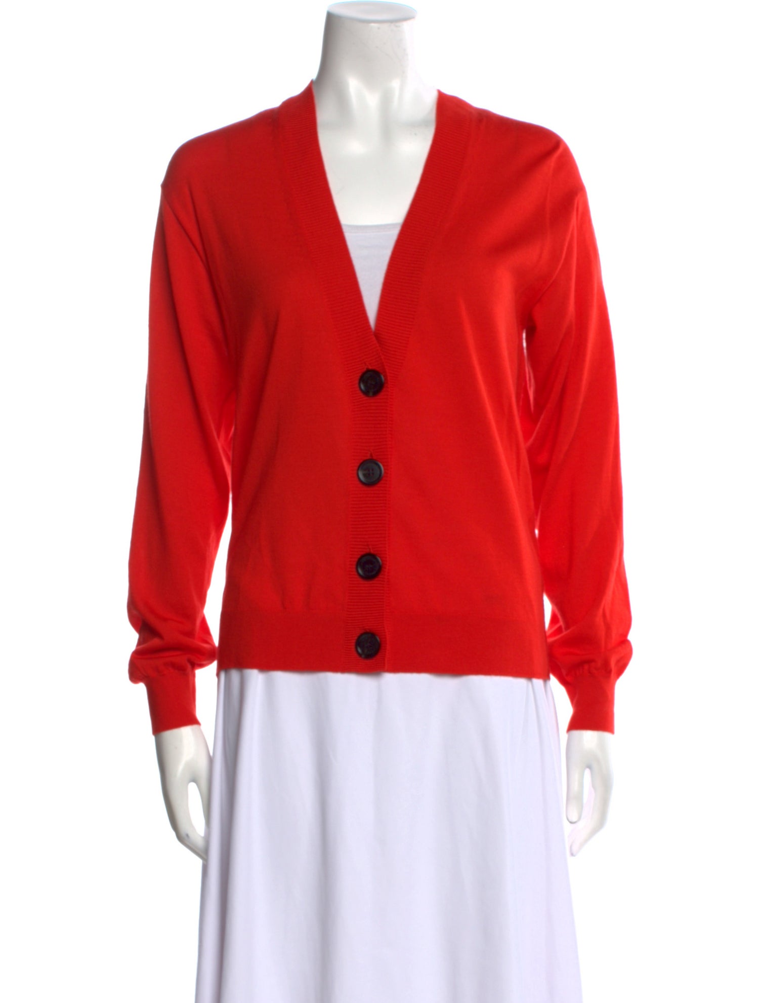 Burberry Merino Wool V-Neck Sweater w/ Tags