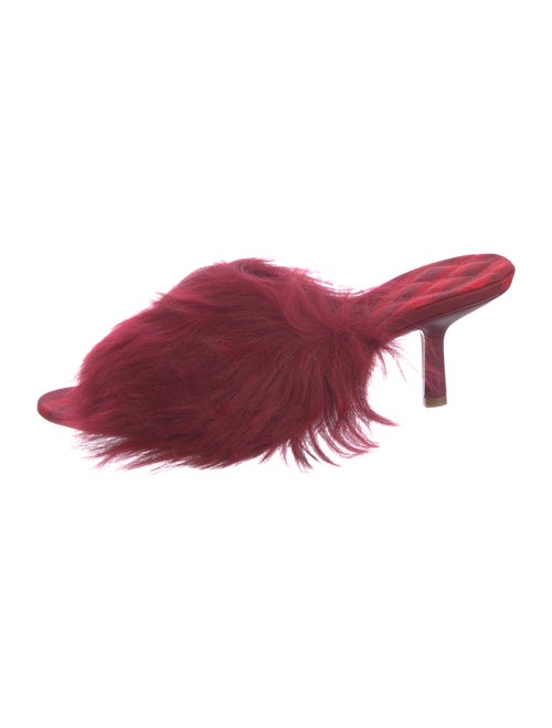 Burberry Fur Slides