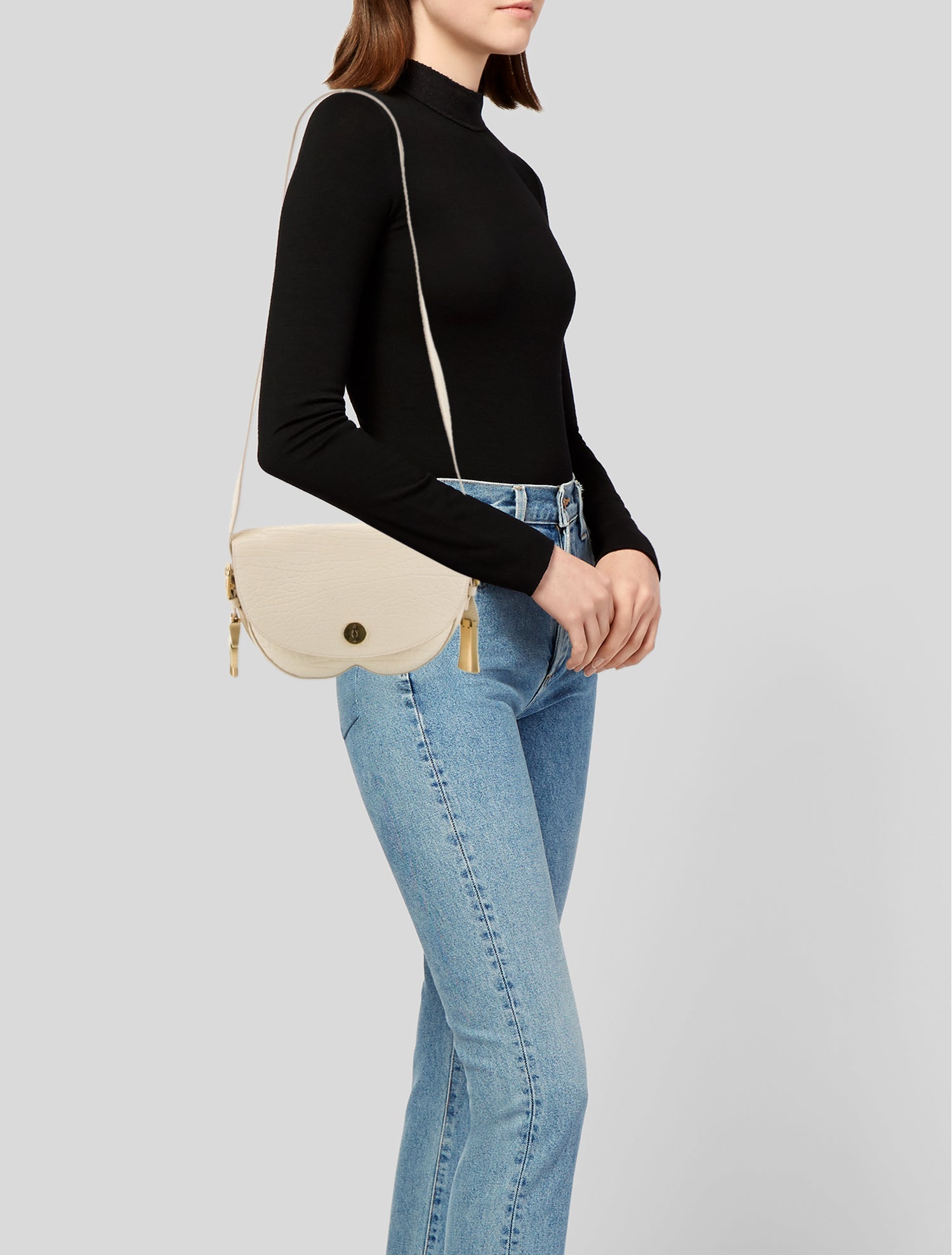 Burberry Leather Satchel Small