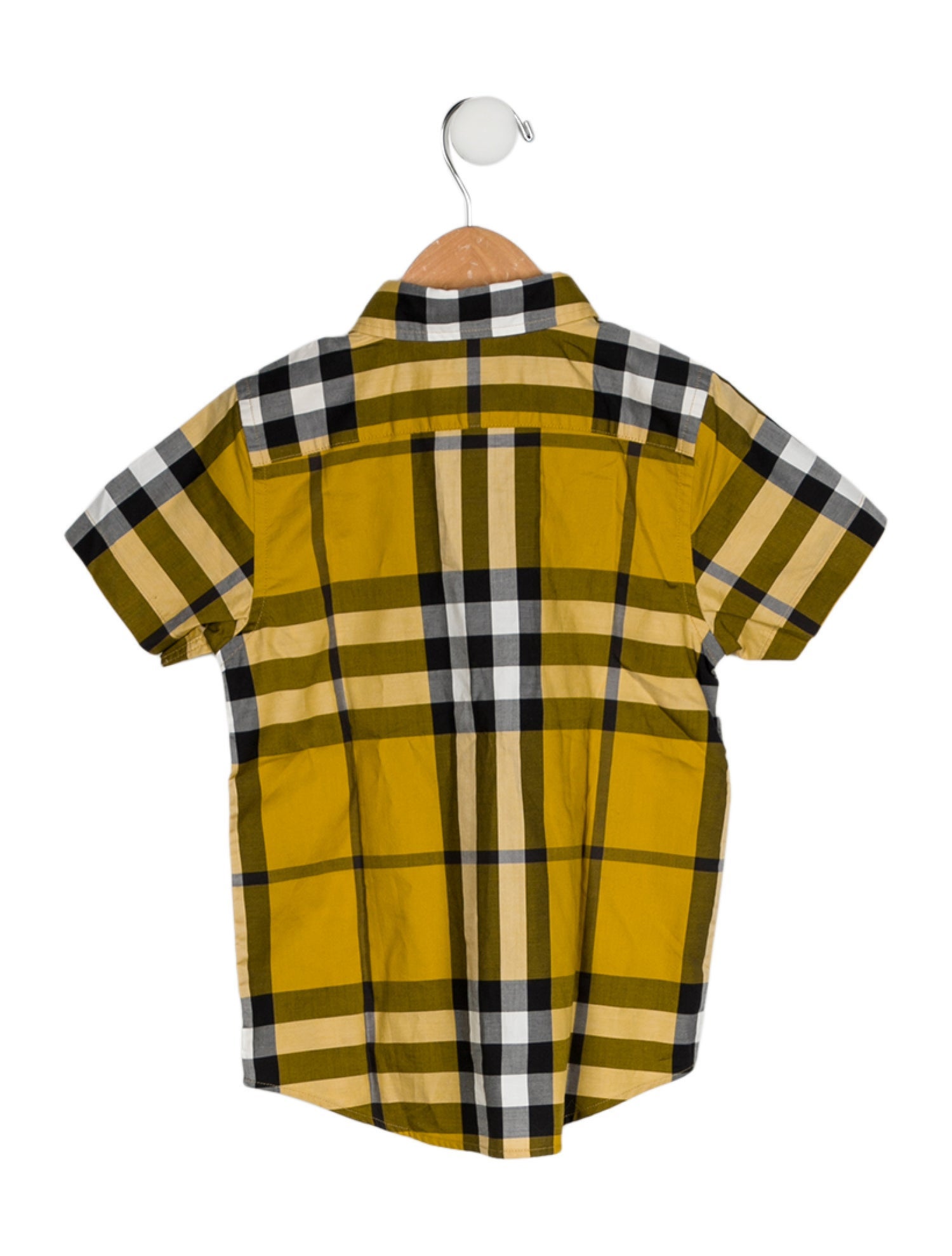 Burberry Toddler Boys' Pattern Printed Button-Up Shirt
