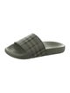 Burberry Nova Check Pattern Rubber Slides
