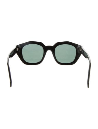 Burberry House Check Pattern Square Sunglasses