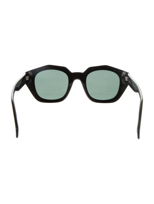 Burberry House Check Pattern Square Sunglasses