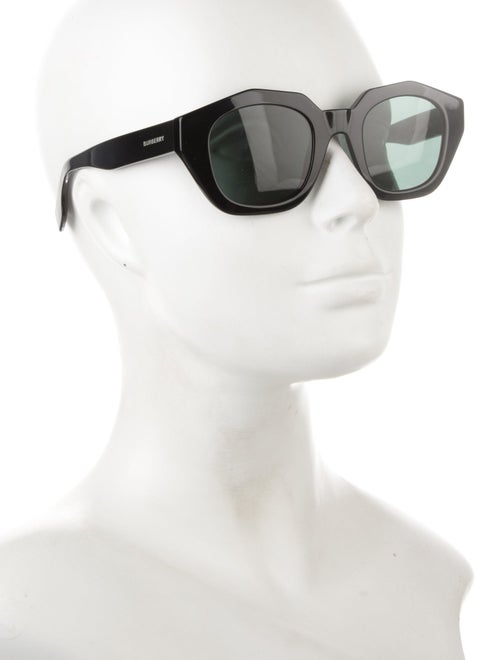 Burberry House Check Pattern Square Sunglasses