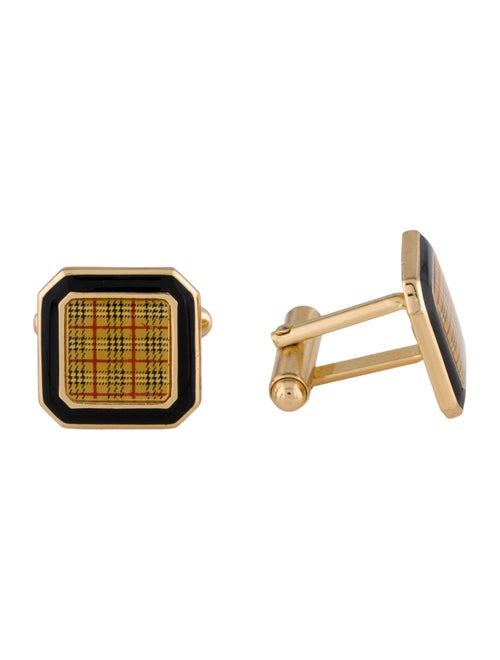 Burberry Enamel Cufflinks