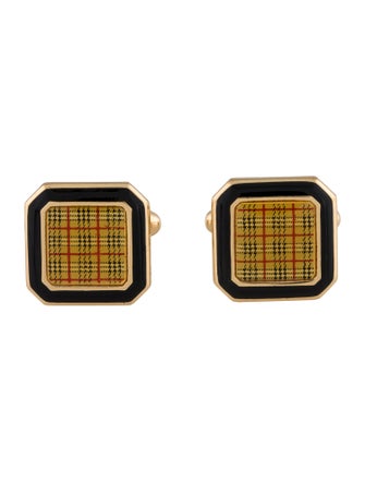 Burberry Enamel Cufflinks