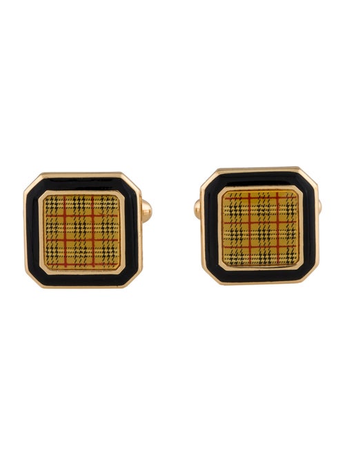 Burberry Enamel Cufflinks