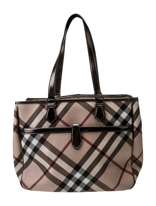 Burberry Super Nova Check Tote