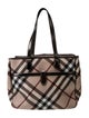 Burberry Super Nova Check Tote
