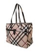 Burberry Super Nova Check Tote