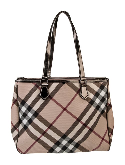 Burberry Super Nova Check Tote