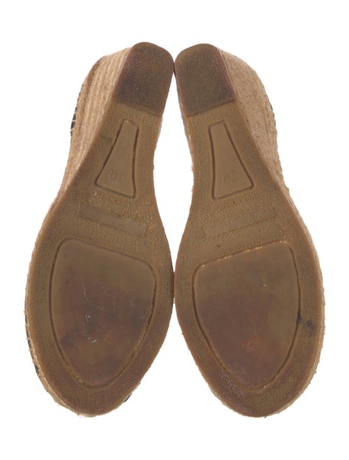 Burberry Canvas Printed Slingback Pumps