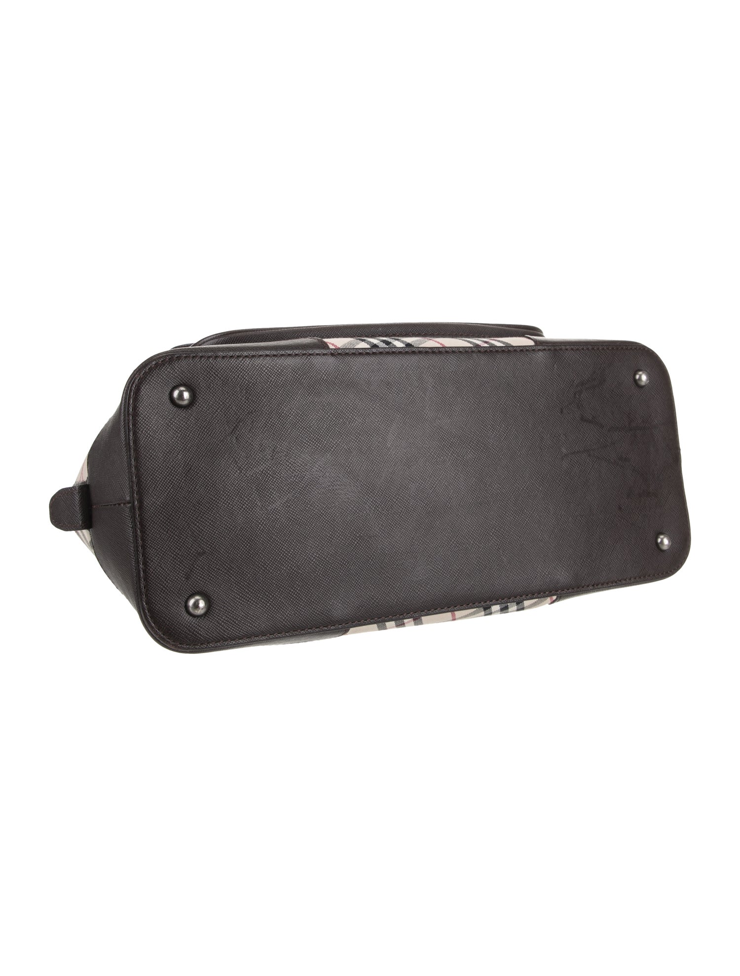 Burberry Nova Check Top Handle Bag