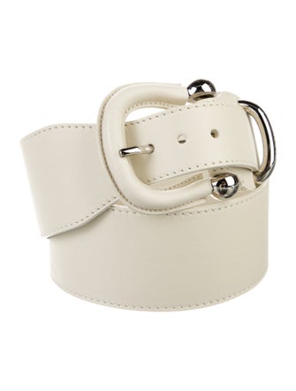 Burberry Wide Leather Belt