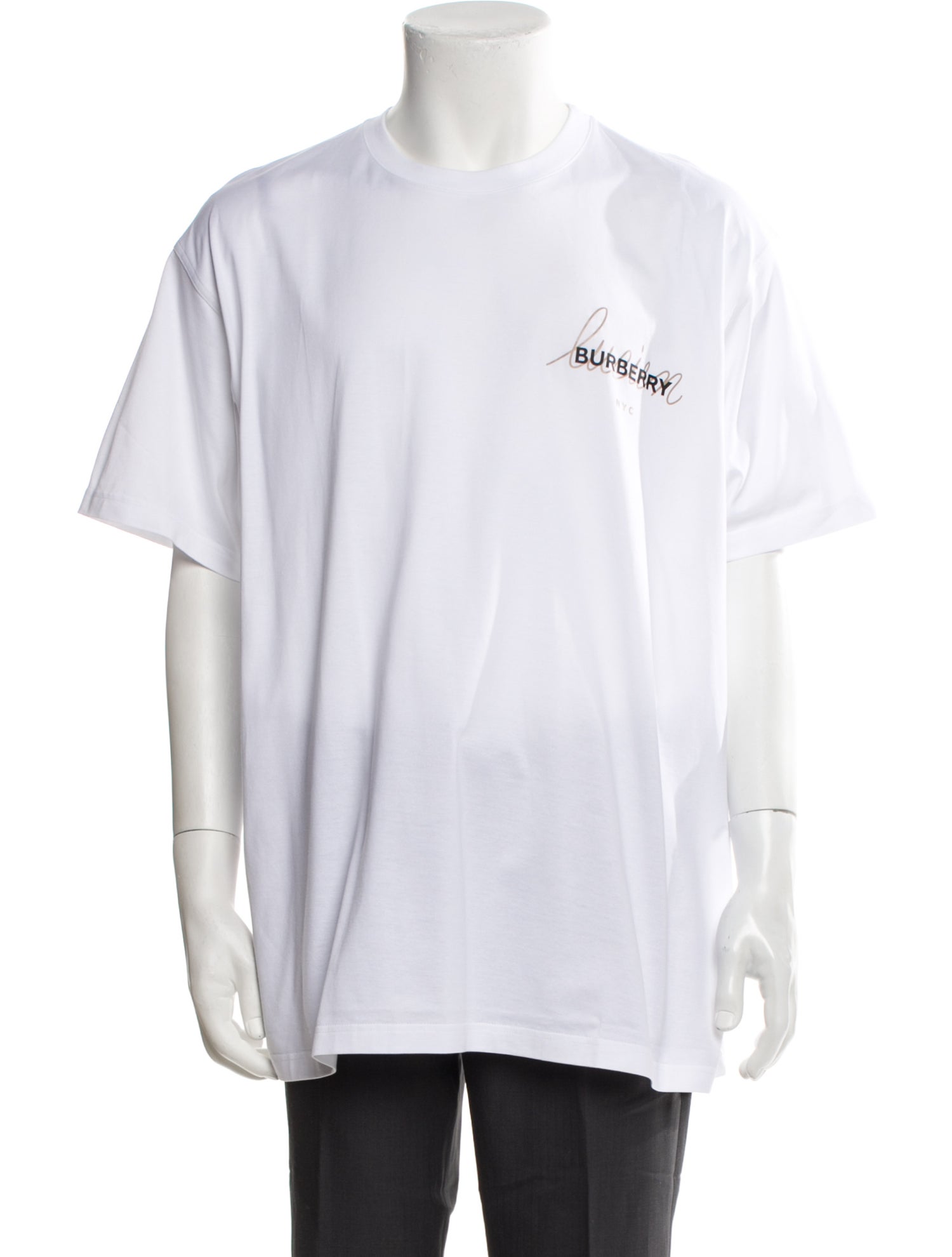 Burberry Graphic Print Crew Neck T-Shirt