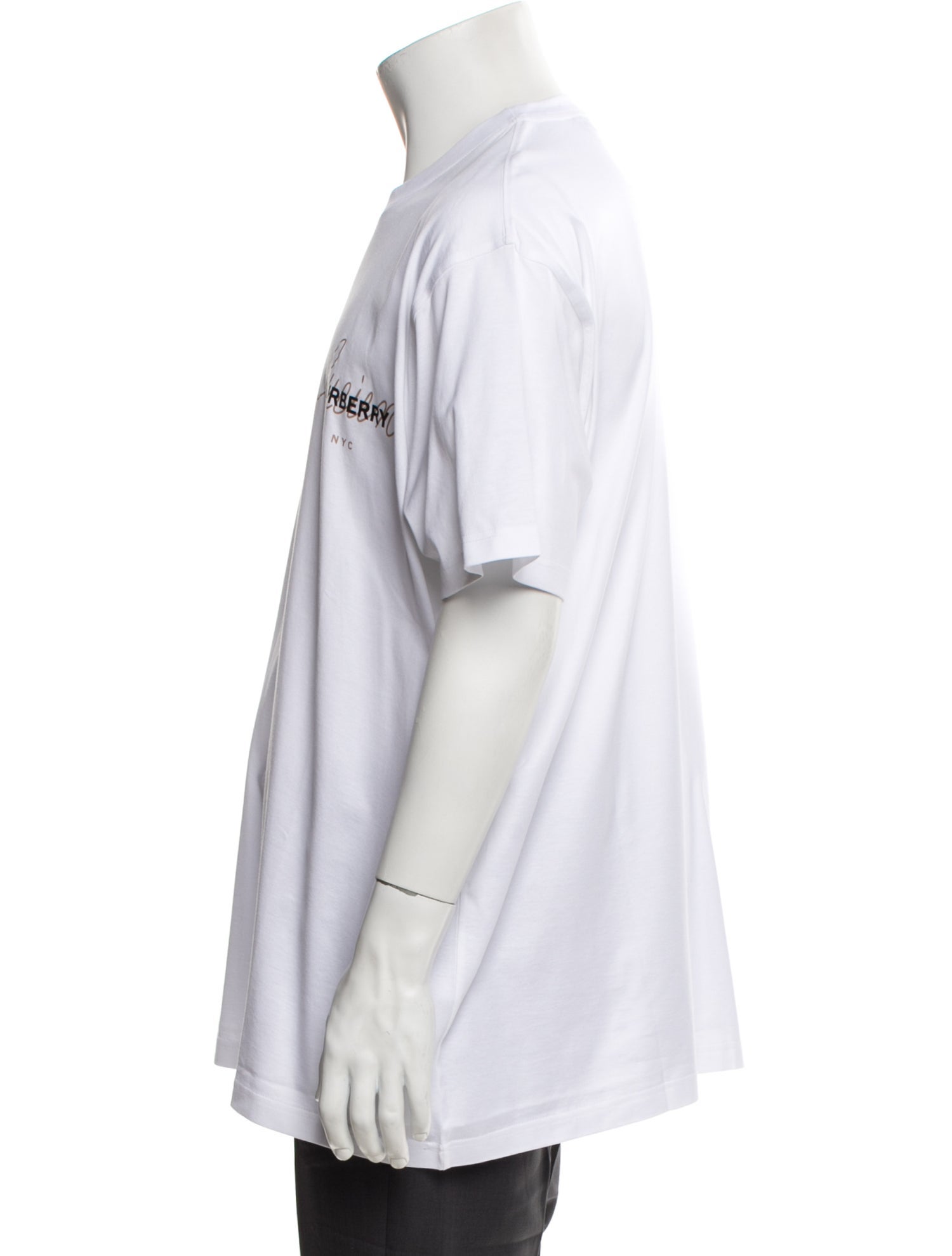 Burberry Graphic Print Crew Neck T-Shirt
